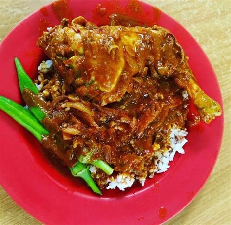 The rice is accompanied by side. Where to have a good slap of Nasi Kandar in Penang? - Sri ...