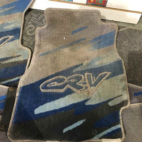 Just pull out the old mats, toss them in the trash where they belong, and put in the new mats or liners once you have purchased them. Honda CR-V floor mats RD1 RD2 RD3 1996-2001 Set of car ...
