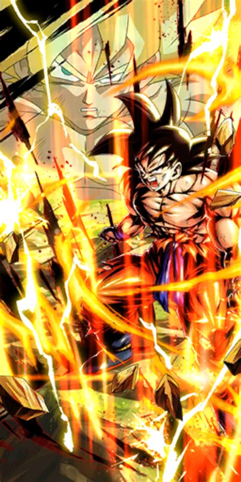 Most marketing for the series features goku. Goku (SP) (BLU) (Super Saiyan) | Dragon Ball Legends Wiki ...