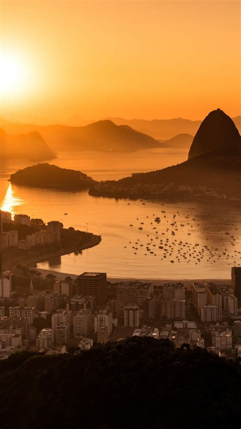 Sunrise In Rio De Janeiro Backiee
