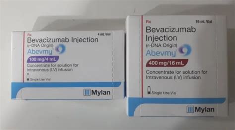 Mylan Abevmy 100mg Bevacizumab Injection Packaging Vial At Rs 9000 In