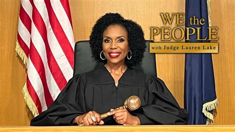 We The People With Judge Lauren Lake Syndicated Reality Series