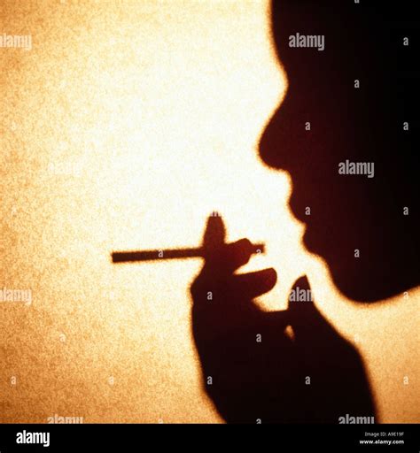 Woman African American Smoking Holding Cigarette Stock Photo Alamy