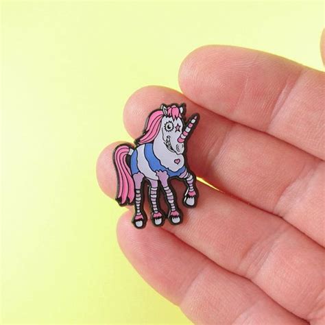 Enamel Pin Unicorn Pin Soft Enamel Pin Lapel Pin Pin Etsy Enamel