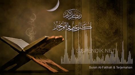 🕌📖 001 Surah Al Fatihah Dan Terjemahan Youtube
