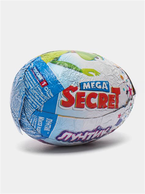 Шоколадное яйцо с игрушкой Mega Secret 45 гр за 119 ₽ купить в