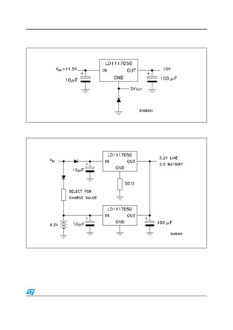 Ld Datasheet Pages Stmicroelectronics Low Drop Fixed And