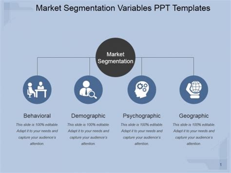 Market Segmentation Variables Ppt Powerpoint Presentation Themes