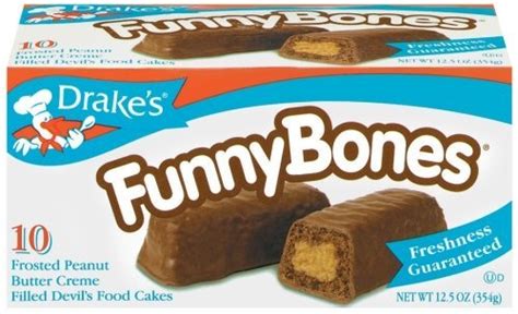 Drakes Funny Bones 10 Ct By Drake Bakeries Bones Funny Drake Cake