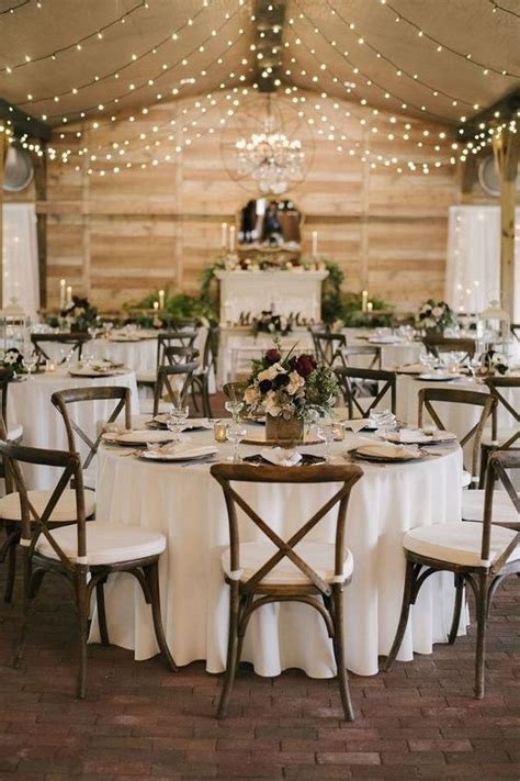 30 Chic Rustic Barn Wedding Reception Ideas Wedding Decor Wedding