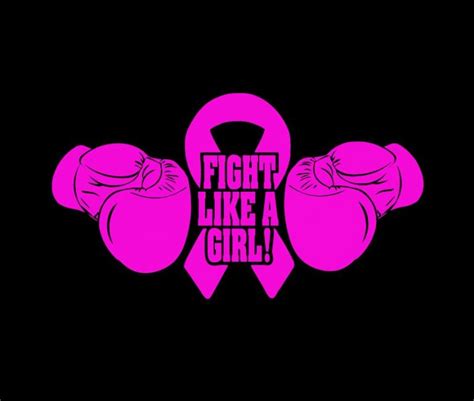 Fight Like A Girl Cancer Ribbon Vinyl Decal Sticker Custom Sticker Shop