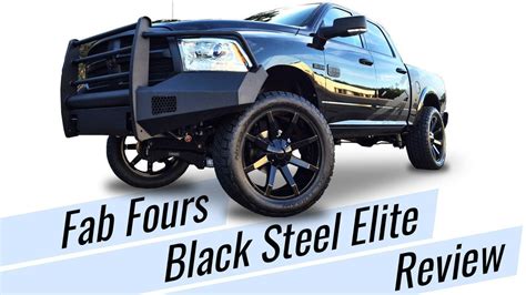 Fab Fours Fs17 Q4162 1 Black Steel Elite Ford F250f350 Superduty Front