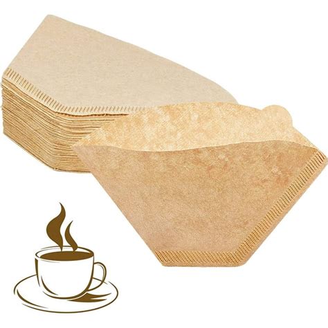 Cone Coffee Filtercoffee Filter Paper 200 Count Natural Unbleached
