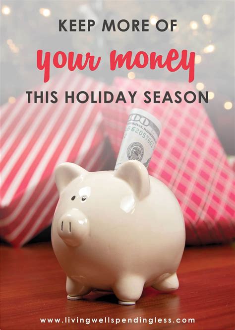 7 Ways To Manage Holiday Spending Living Well Spending Less