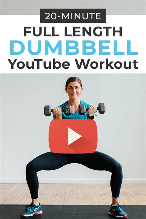 20 Minute Dumbbell Workout Video Full Body Hiit Workout Hiit Workout