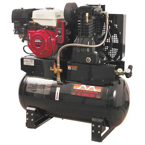 Gas Drive Air Compressor 14hp Kohler Engine Ingersoll Rand
