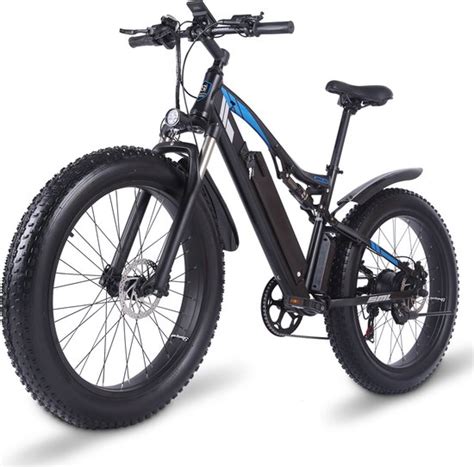 SONGZO MX Elektrische Fiets Hybridefietsen Inch Dikke Banden Mountain Bol Com