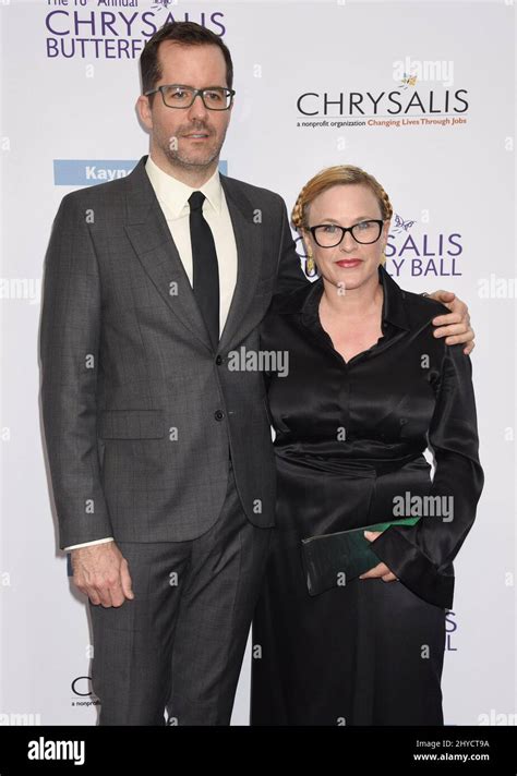 patricia arquette and eric white attending the 16th annual chrysalis butterfly ball in los