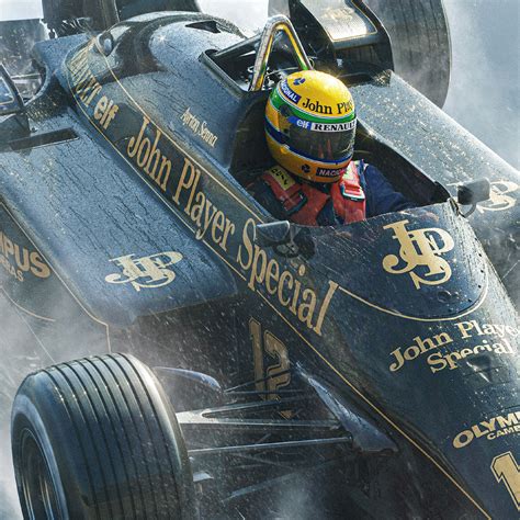 Lotus 97t Aryton Senna Rainmaster Estoril 1985 Collectors Edition
