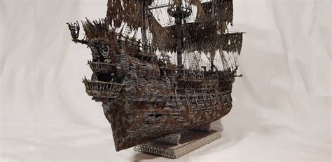 Building A Model Ship Flying Dutchman From The Garbage 1 Part