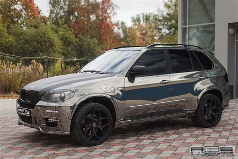 Bumper covers are used to cover the crash protection systems of many cars. BMW X5 Gets Chrome Wrap and Hamann Goodies in Russia - autoevolution