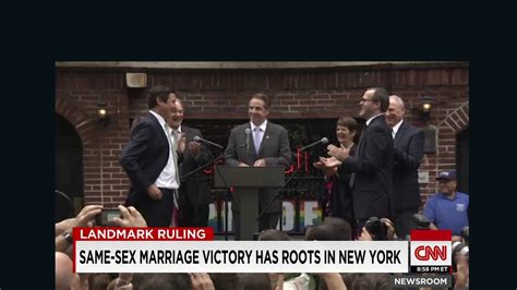 Gov Cuomo Officiates Same Sex Wedding In New York Cnn Video