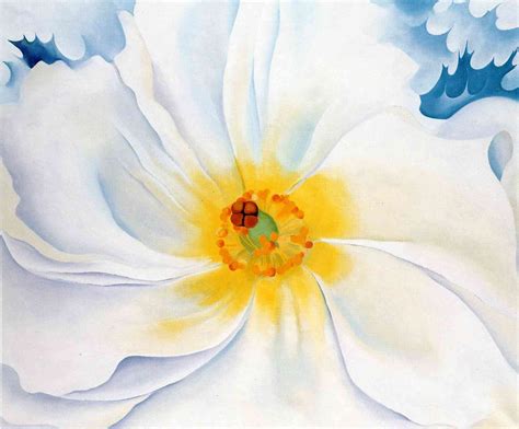 Georgia o'keeffe white flower painting. Pin by Barb Goings on georgia o'keeffe art | Georgia ...