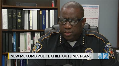 Mccomb Police Chief Discusses Uptick In Violent Crime Youtube