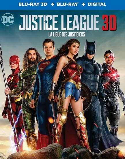 Zack Snyder Justice League Ligue Des Justiciers 3dblu Raydigital Blu Ray