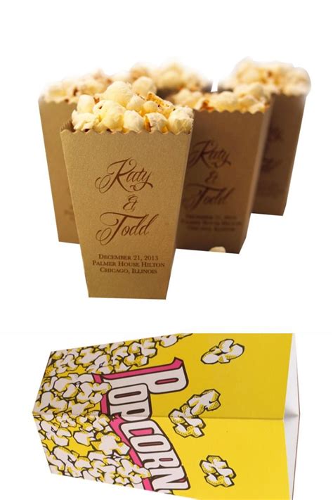 Custom Printed Popcorn Boxes Can Add A Tiny Sweet Memory While