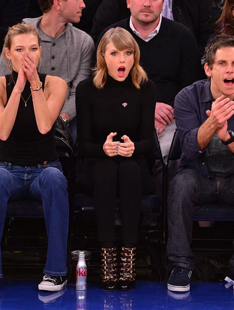 Taylor Swift At New York Knicks Game With Karlie Kloss Photos Time