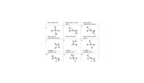 Angles and Parallel Lines Worksheet for 10th Grade | Lesson Planet