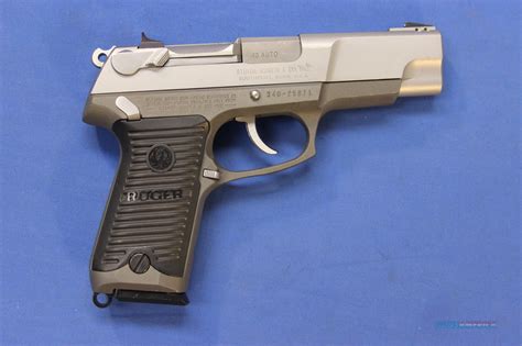 Ruger P91dc 40 Sandw Wbox And 2 Magaz For Sale At