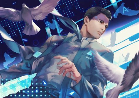 It's where your interests connect you with your people. Detroit become human | DBH | Connor | Детройт, Фандом, Фан арт