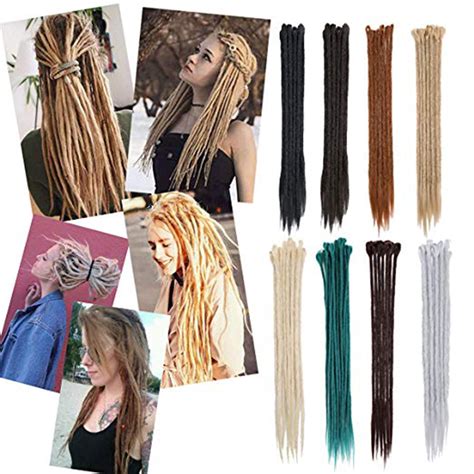 Lelinta 20 Crochet Locks Hair Extensions Women Synthetic Hair Soft