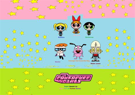 The Powerpuff Girls Super Smash Up Main Cast Sheet By Pinokedisneyfreak