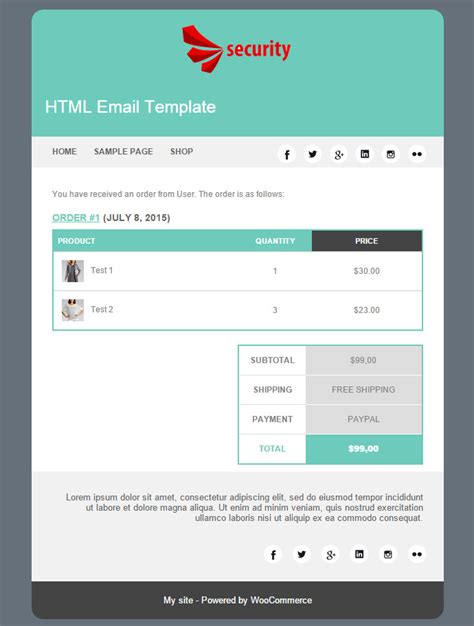 False to force the usage of the text template file. YITH WooCommerce Email Templates