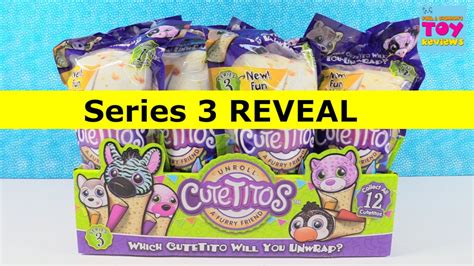 Cutetitos Series 3 Blind Bag Burrito Plush Toy Review Unboxing Reveal