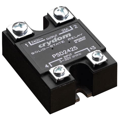 Here is the circuit diagram of a diy. Crydom PSD2425 Solid State Relay 25A 3-32VDC | Rapid Online