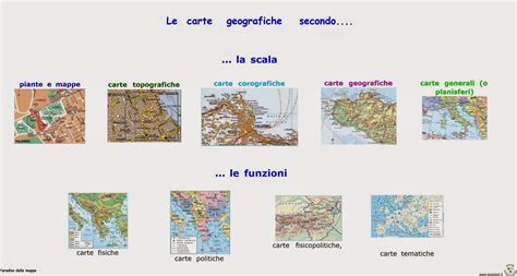 Paradiso Delle Mappe Le Carte Geografiche Secondo La Scala E Le Funzioni
