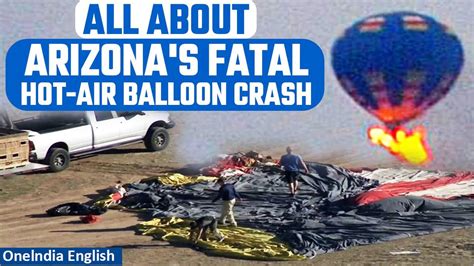 Arizona Hot Air Balloon Crash Claims 4 Lives 1 One News Page Video