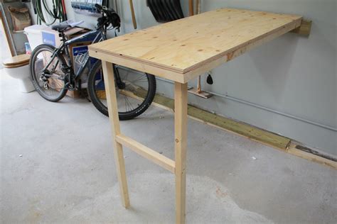 Turtles and Tails: Fold-up Garage Worktable