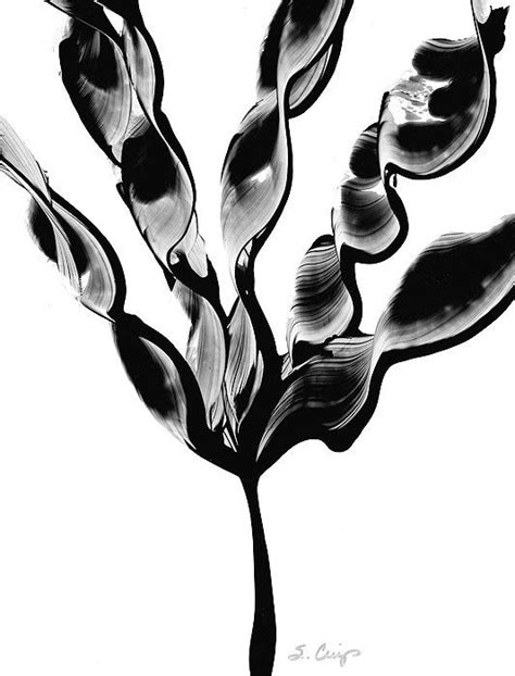 Black White Painting Original Abstract Art Artwork High ...
