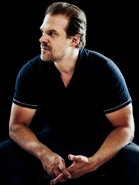 Mother, father, siblings, girlfriend, kids. David Harbour Source