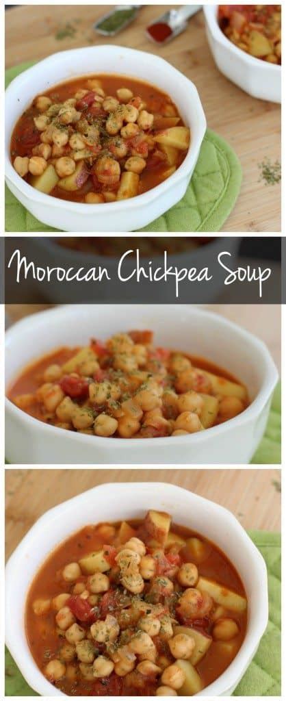 Moroccan lentil & chickpea soup. Moroccan Chickpea Soup - I Heart Vegetables
