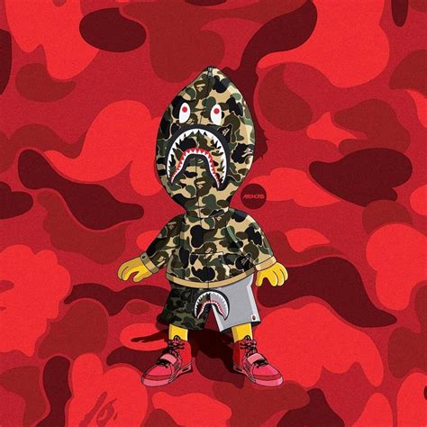 A collection of the top 48 bape wallpapers and backgrounds available for download for free. 19+ Bape Bart Wallpapers on WallpaperSafari