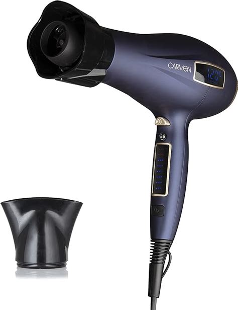 Carmen C81064bc Twilight Led Touch Screen Hair Dryer With 8 Heat6