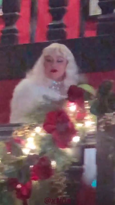Christina Aguilera Simulates Oral Sex In Wild Birthday Party Photo E