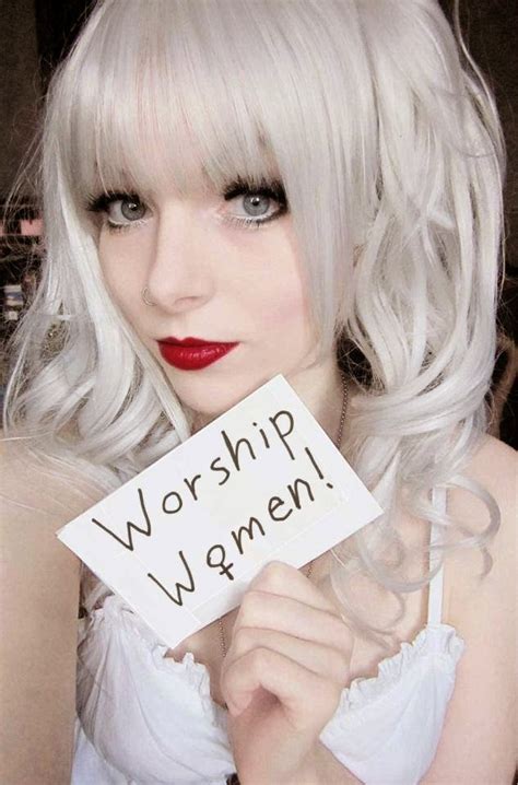 female supremacy is the future worship women