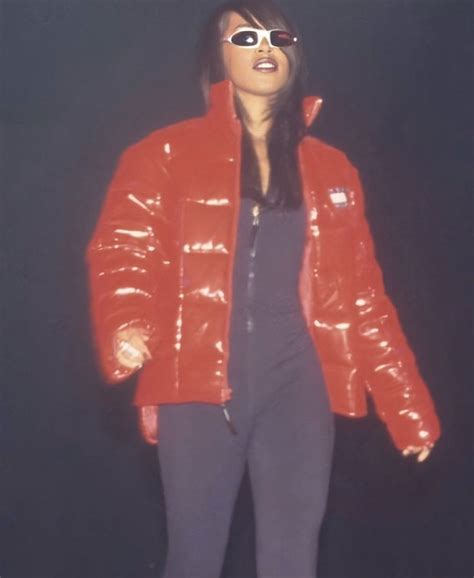 Pin By Triceeex On Aaliyah Red Leather Jacket Winter Jackets